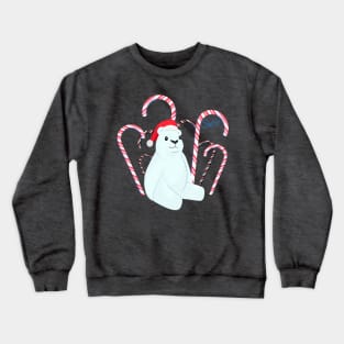 Candy Cane Bear Crewneck Sweatshirt